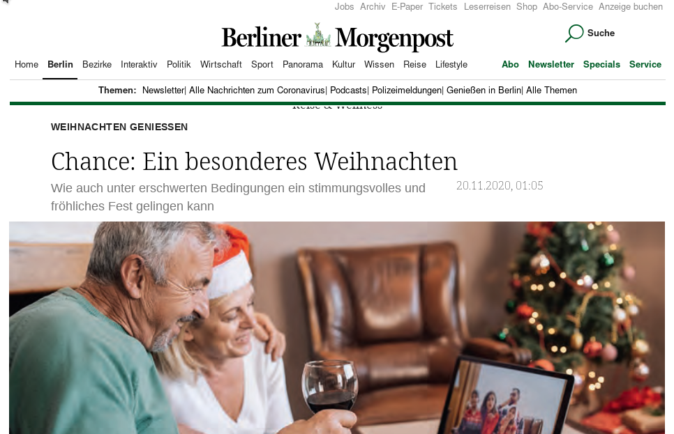 Berliner Morgenpost - Besonderes Weihnachten